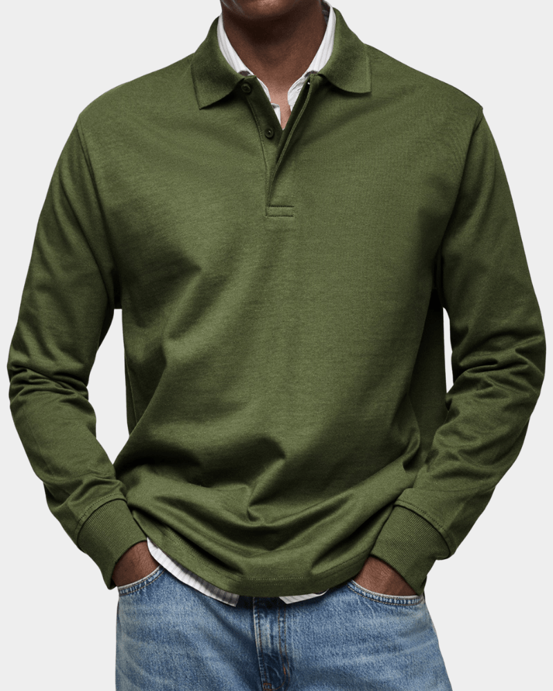 Nolan | Breathable Long Sleeve Shirt for Men