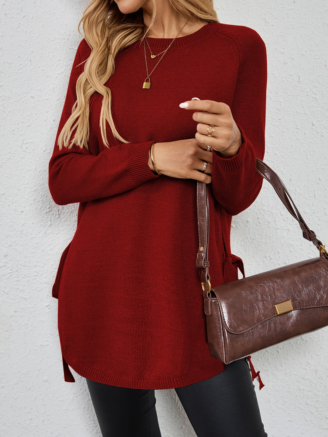 The Rosalie Longline Sweater