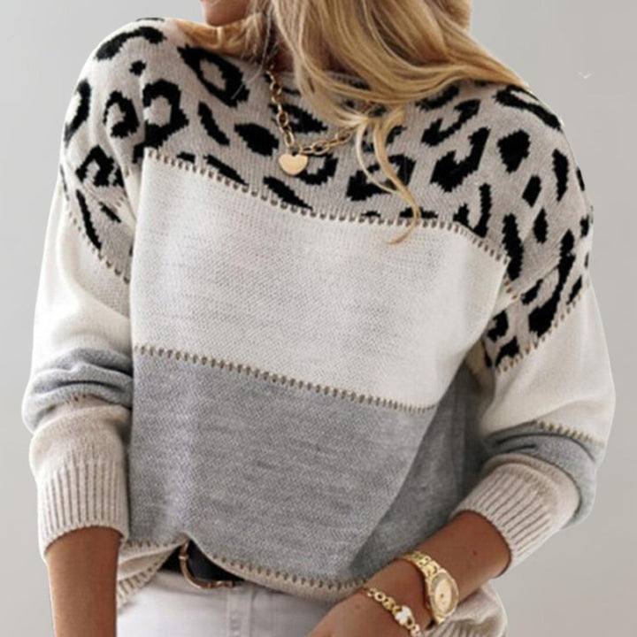 Greer | Leopard Print Sweater for Women