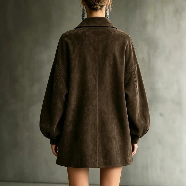 Iris | Mid-Length Lapel Jacket for Women