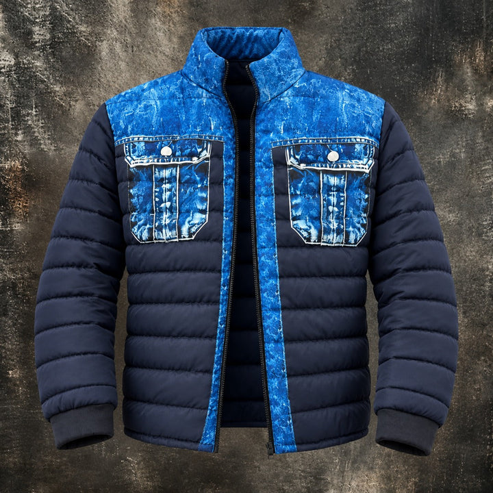 Anders | Quilted Print Jacket for Men