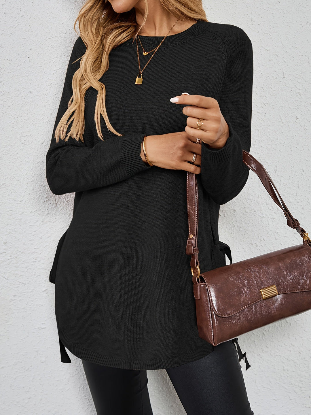 The Rosalie Longline Sweater