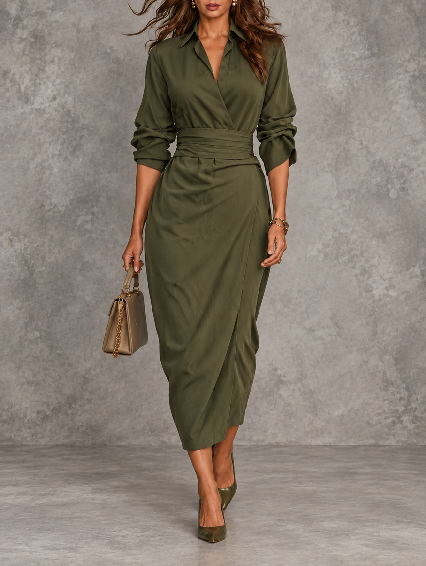 Ivy | Wrap Maxi Dress for Women