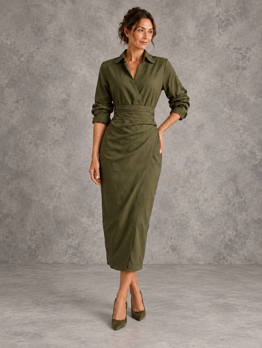 Ivy | Wrap Maxi Dress for Women