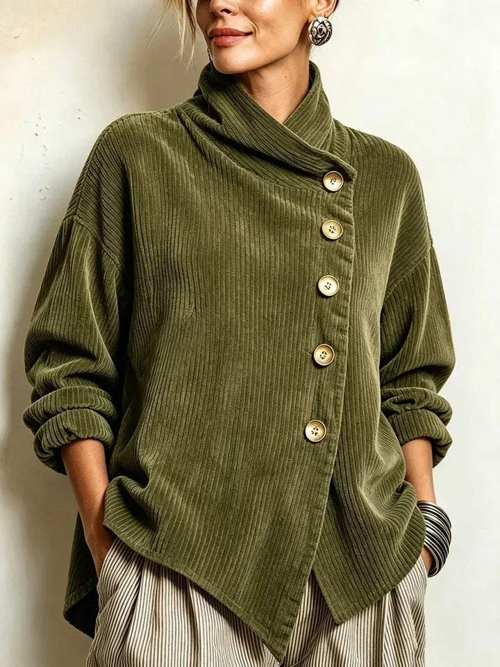 Livia | High-Collar Tunic Top for Women
