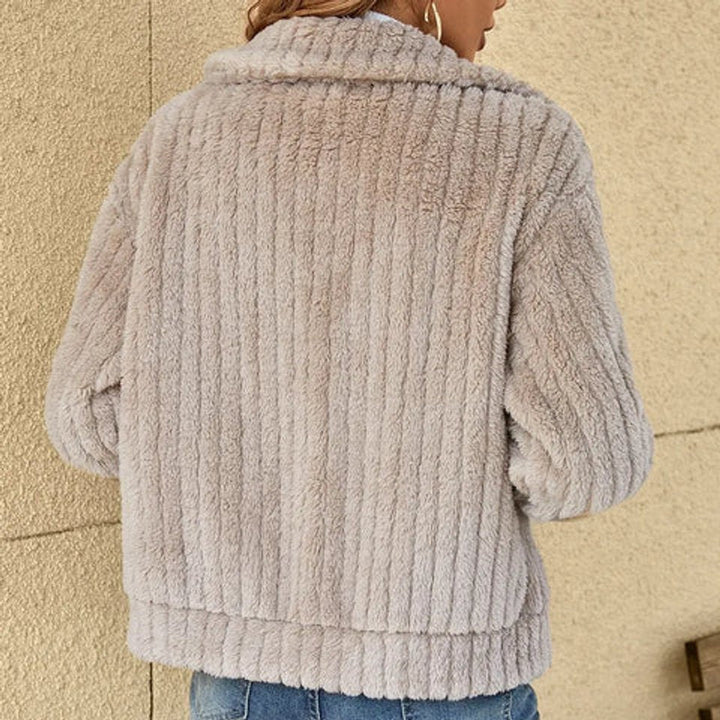 Willa | Plush Quilted Zip-Up Jacket for Women